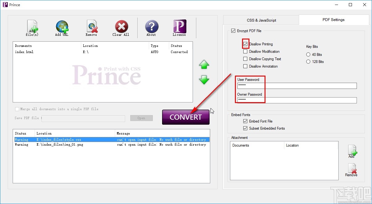 YesLogic Prince把HTML转换为PDF的方法