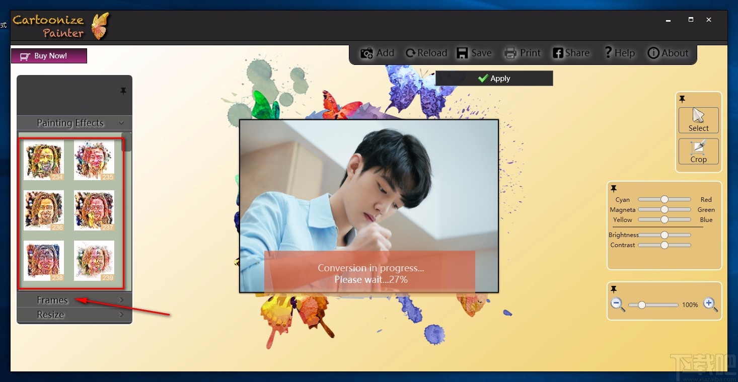 Cartoonize Painter将图片转为手绘的方法