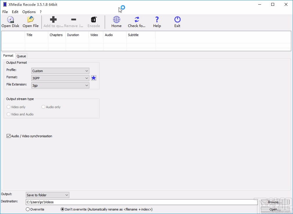 XMedia Recode设置中文的方法