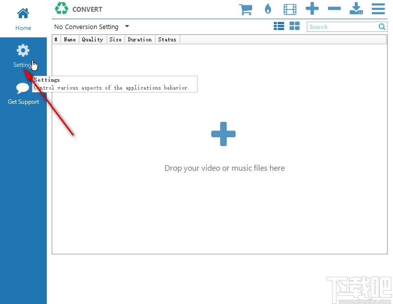 Jaksta Converter设置默认输出文件夹的方法
