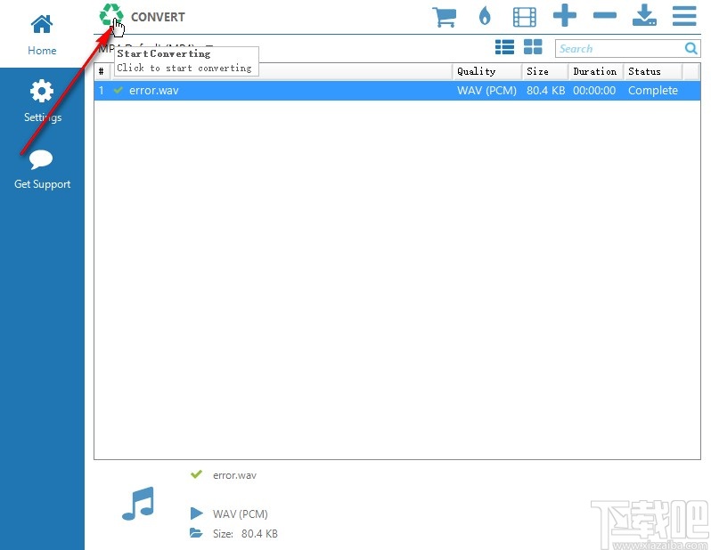 Jaksta Converter转换视频格式的方法