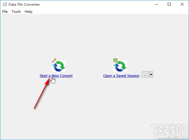 Data File Converter转换TXT为Excel文件的方法