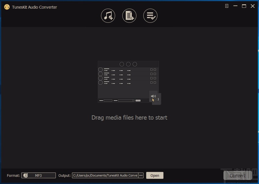 TunesKit Audio Converter转换音频格式的方法