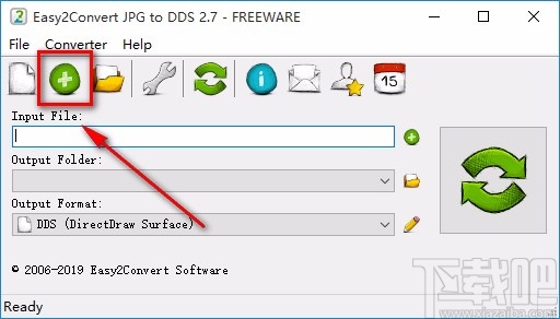 Easy2Convert JPG to DDS将JPG图片转为DDS图片的方法