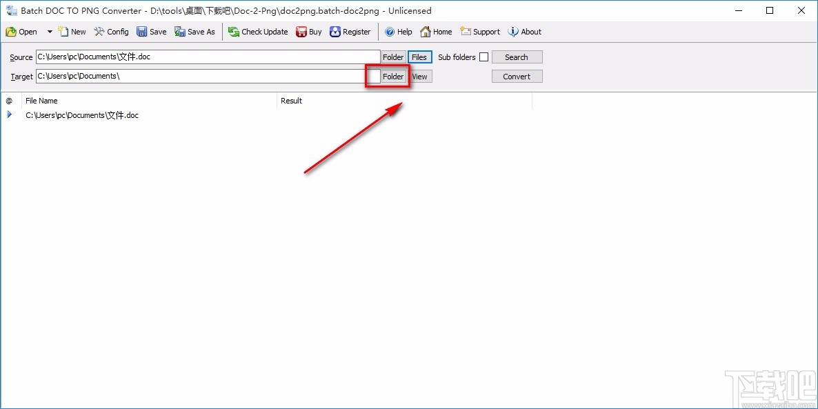 Batch Word to PNG Converte转换文件格式的方法