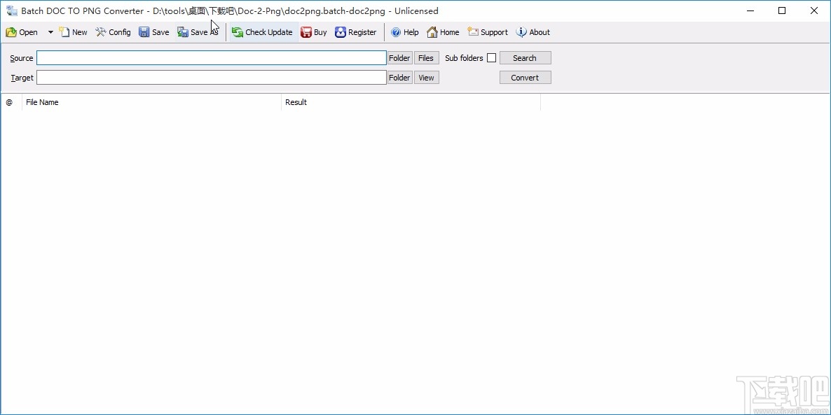 Batch Word to PNG Converte转换文件格式的方法