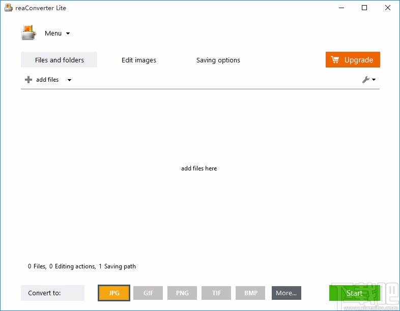 reaConverter Lite转换图片格式的方法