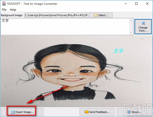 Text to Image Converter将文字转为图片的方法