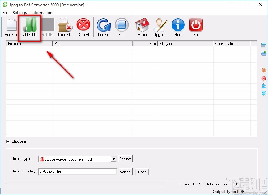 Jpeg to Pdf Converter 3000批量将图片转为PDF的方法