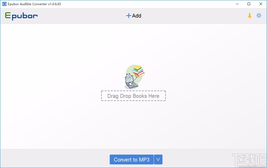 Epubor Audible converter设置中文的方法