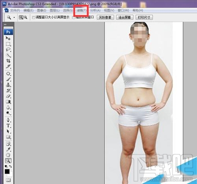 PS怎么把胖的人P瘦？ps魔鬼身材养成教程
