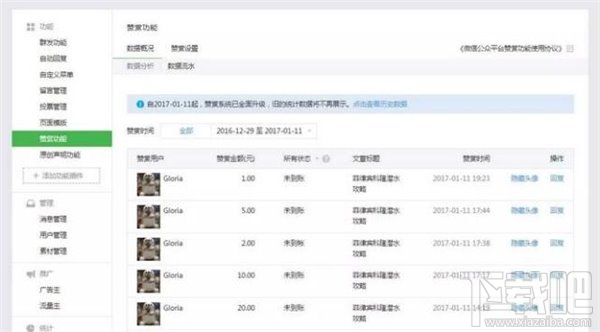 微信公众号打赏资金怎么变现?微信公众号打赏资金变现方法