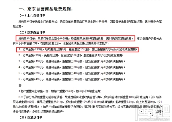 2017京东多少钱免运费?京东商城运费怎么算?