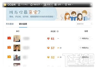 什么是QQ空间亲密度？QQ空间亲密度查看方法