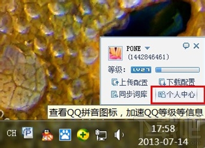 qq拼音输入法怎么点亮图标?