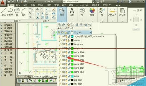 autocad布局视图中怎么关闭不用的图层？autocad怎么隐藏图层