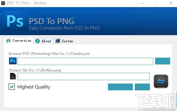 PSD To PNG转换psd文件的方法