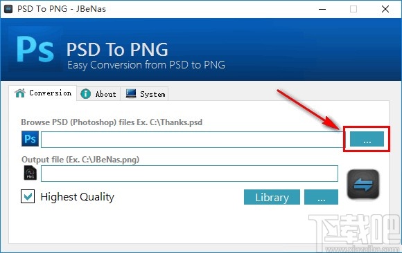 PSD To PNG转换psd文件的方法