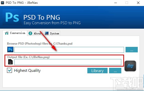 PSD To PNG转换psd文件的方法
