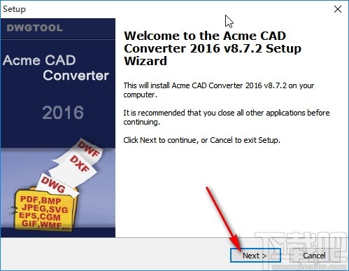 acme cad converter安装教程