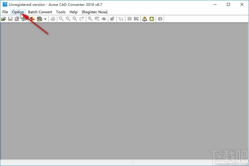 acme cad converter设置中文的方法