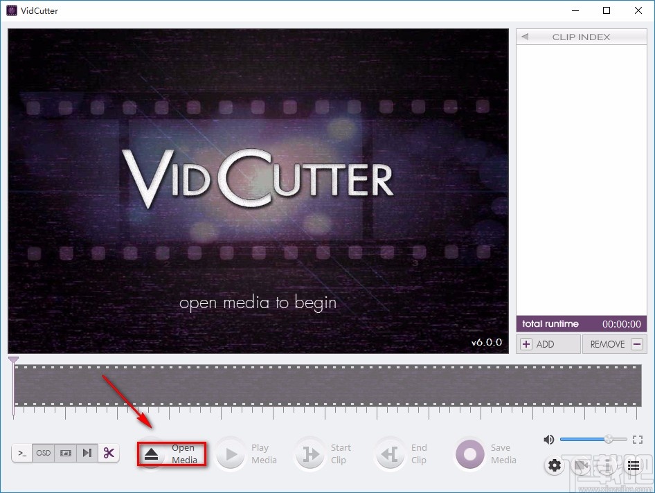 VidCutter剪切视频的方法