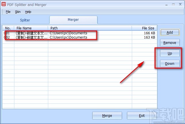 PDF Splitter and Merger合并PDF的方法