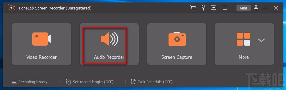 FoneLab Screen Recorder录制电脑声音的方法
