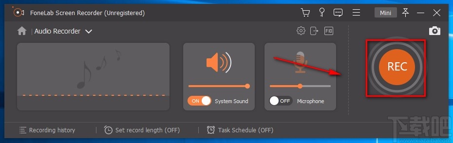 FoneLab Screen Recorder录制电脑声音的方法