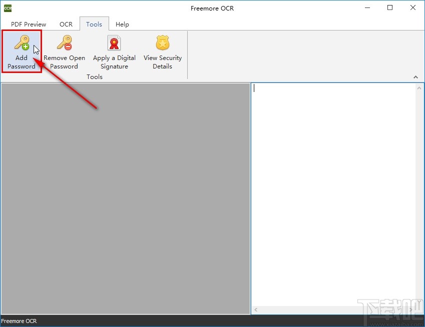 Freemore OCR加密PDF文件的方法