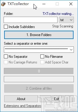 TXTcollector合并文件的操作方法