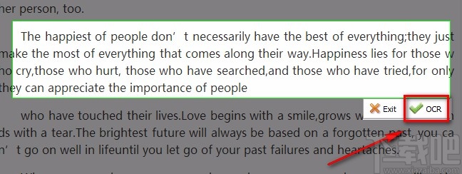 Boxoft Screen OCR截图识别文字的方法