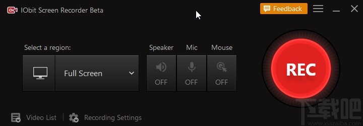 IObit Screen Recorder修改快捷键的方法