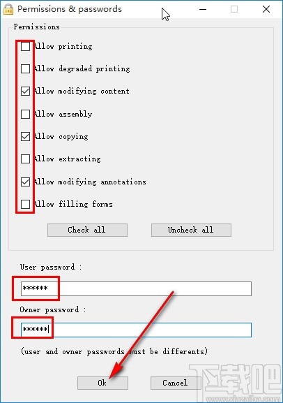 UnityPDF加密PDF文件的具体操作方法