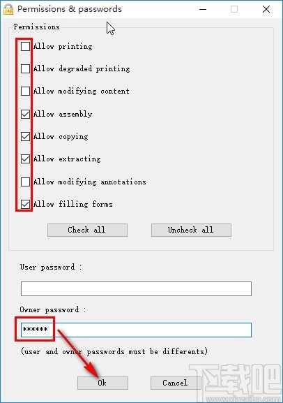 UnityPDF加密PDF文件的具体操作方法