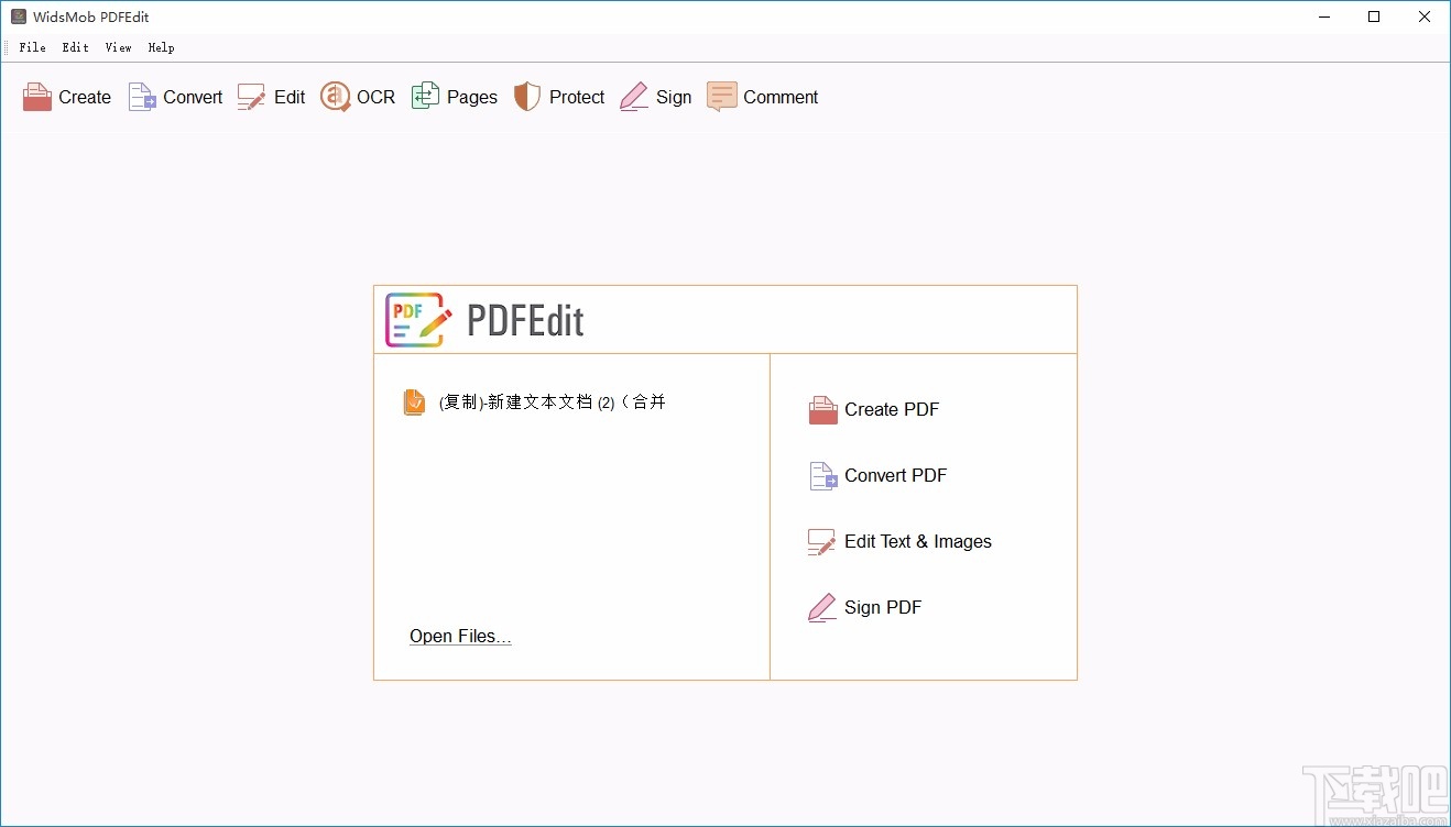 WidsMob PDFEdit旋转PDF的方法