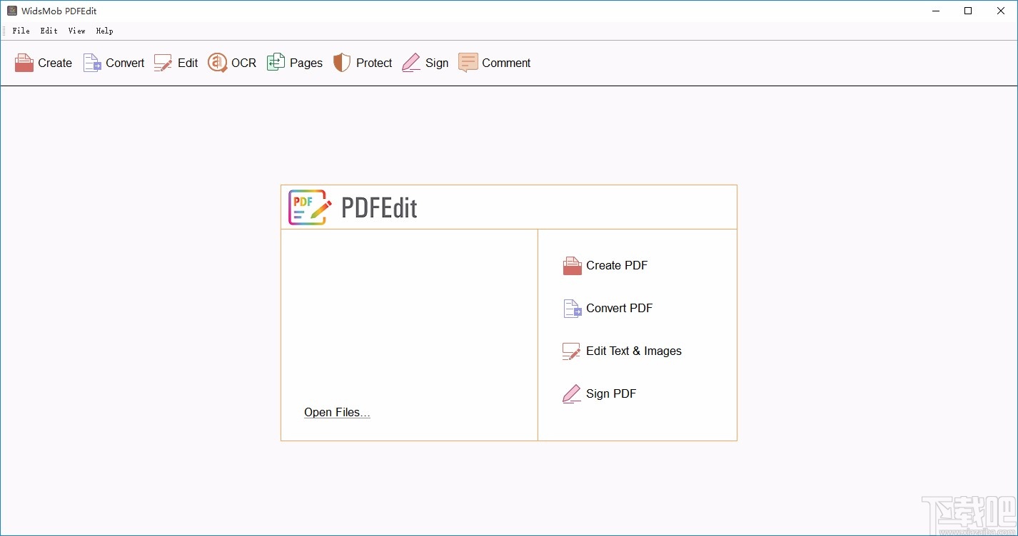 WidsMob PDFEdit提取PDF页面的方法