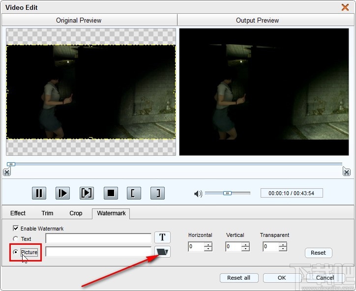 4Easysoft MPG Encoder给视频添加图片水印的方法