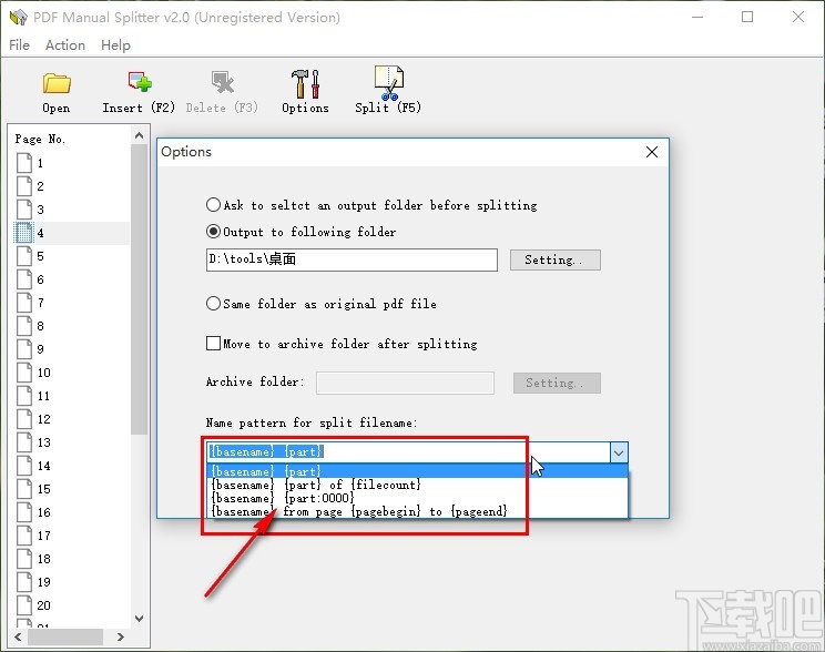 VeryPDF PDF Manual Splitter分割PDF文件的方法