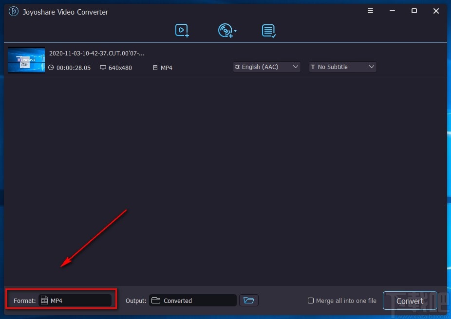 Joyoshare VidiKit转换视频格式的方法