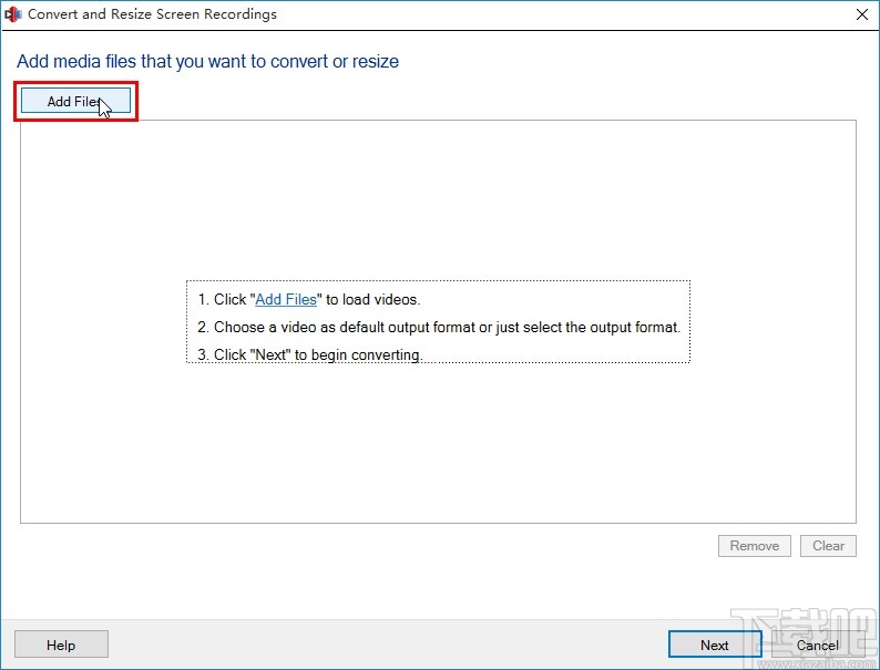 Deskshare My Screen Recorder转换视频格式的方法