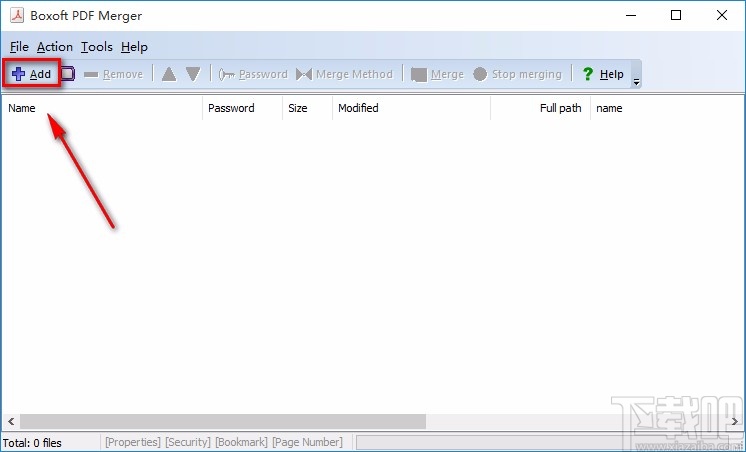 Boxoft PDF Merger合并PDF的方法