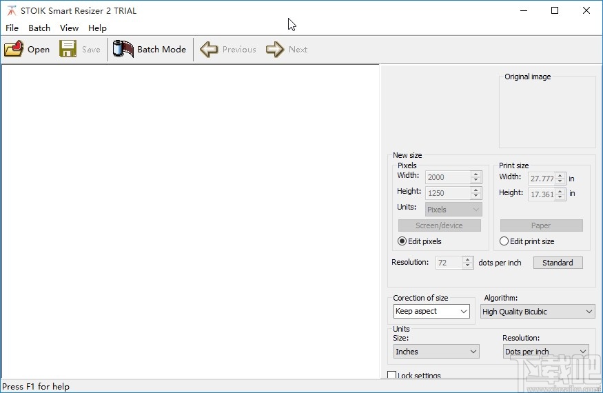 STOIK Smart Resizer缩小图片的方法