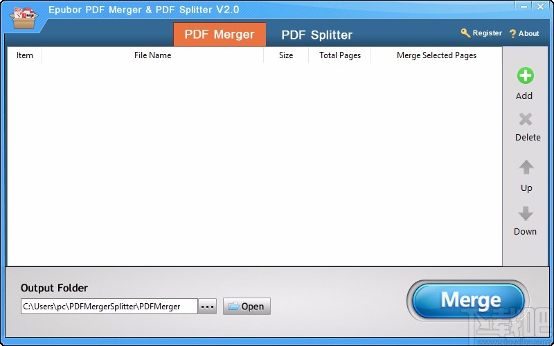 Epubor PDF Merger & PDF Splitter合并PDF的方法