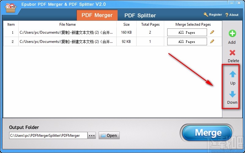 Epubor PDF Merger & PDF Splitter合并PDF的方法