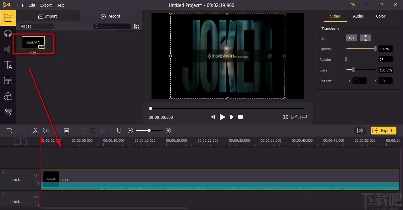 TunesKit AceMovi给视频添加字幕的方法
