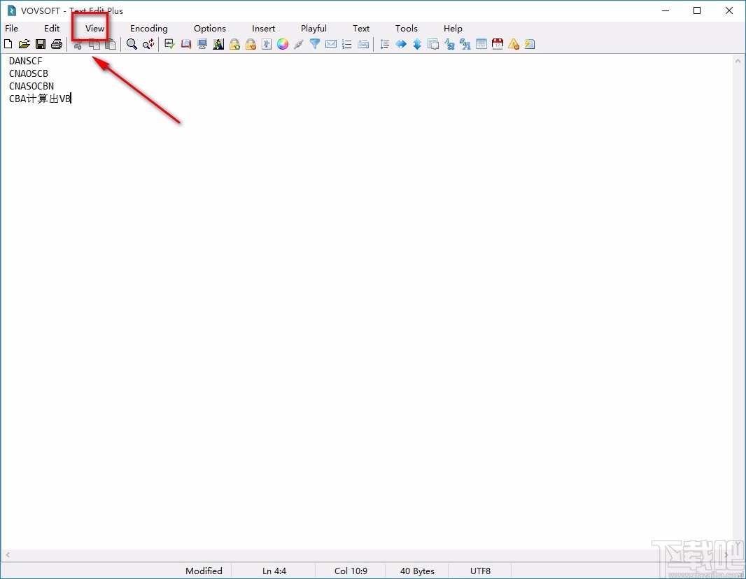 Text Edit Plus显示行号的方法