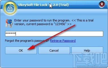 UkeySoft File Lock设置中文的方法