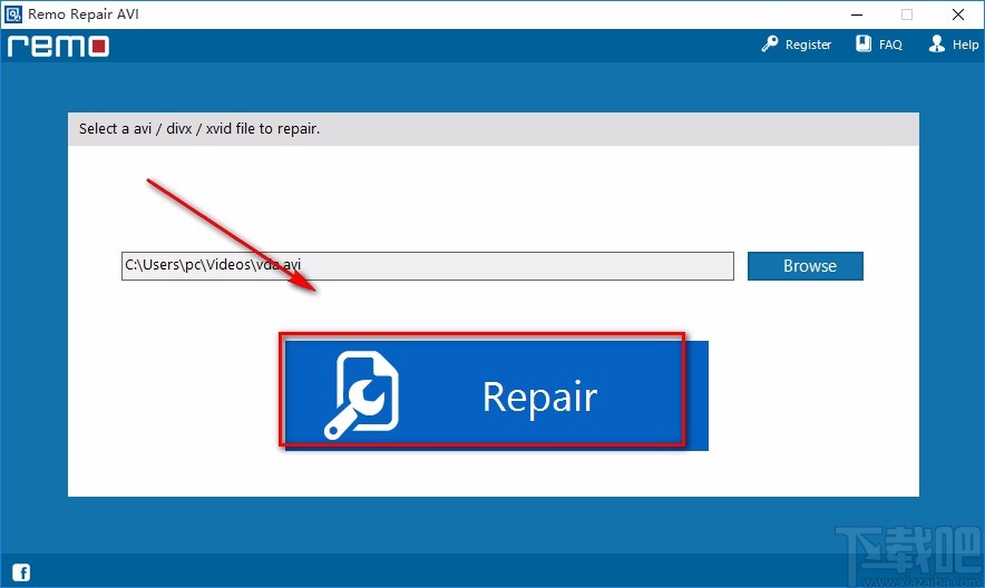 Remo Repair AVI修复AVI视频的方法