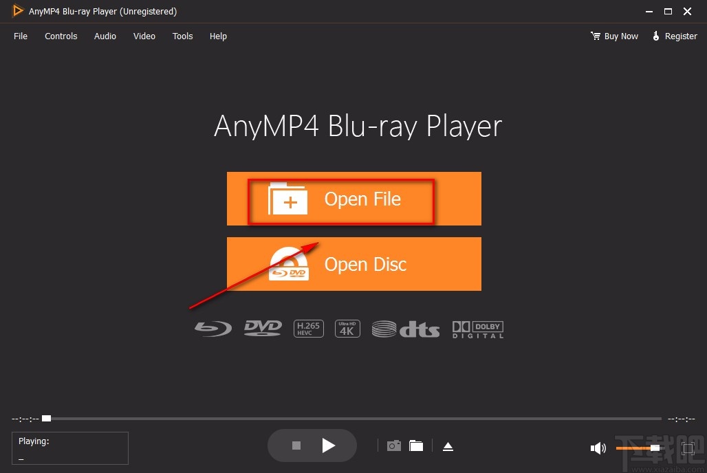 AnyMP4 Blu-ray Player播放视频的方法